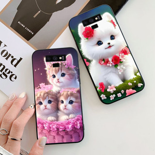 Ốp lưng Samsung note 9 / ss note 9 plus in hình chú mèo dễ thương cute