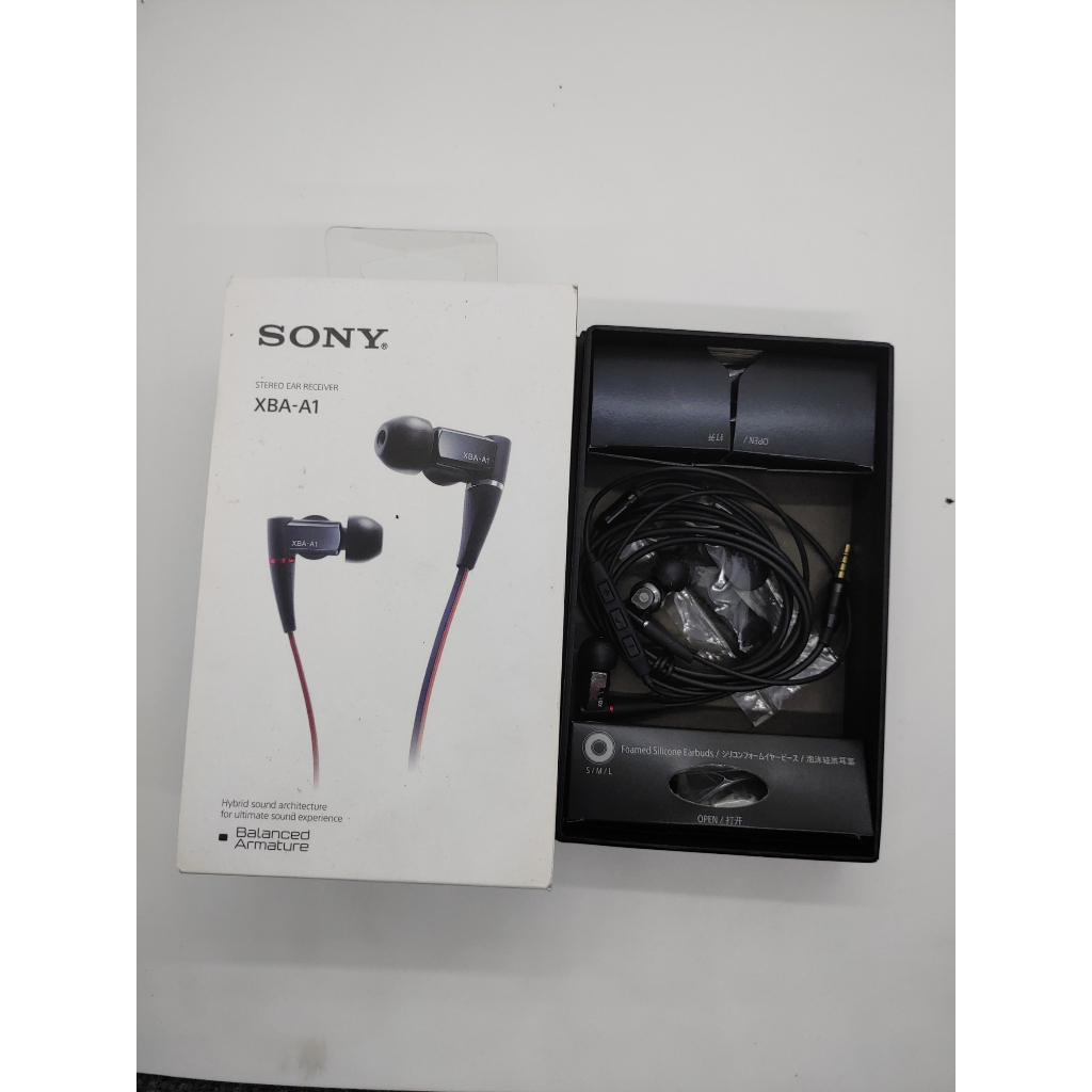 Tai Nghe In Ear Sony XBA-A1 Hi-Res