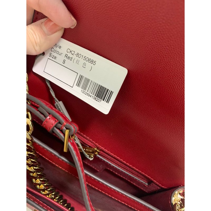 Thanh lý túi auth đeo vai đeo chéo màu đỏ