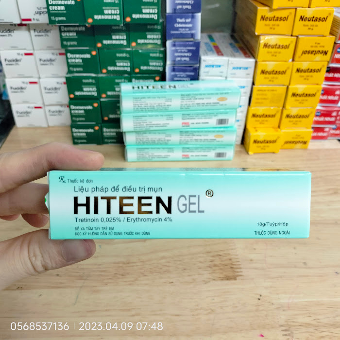Gel chấm mụn Hiteen 10g