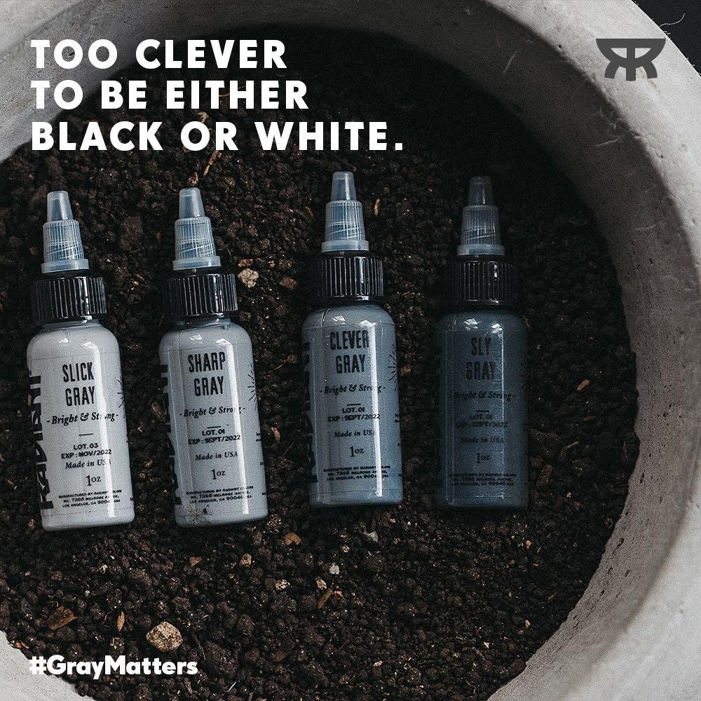 RADIANT GRAY MATTERS SET XÁM 4 MÀU