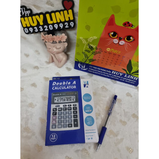 Máy tinh Double A DC-12 chính hãng, máy tính cầm tay, máy tính giá rẻ.