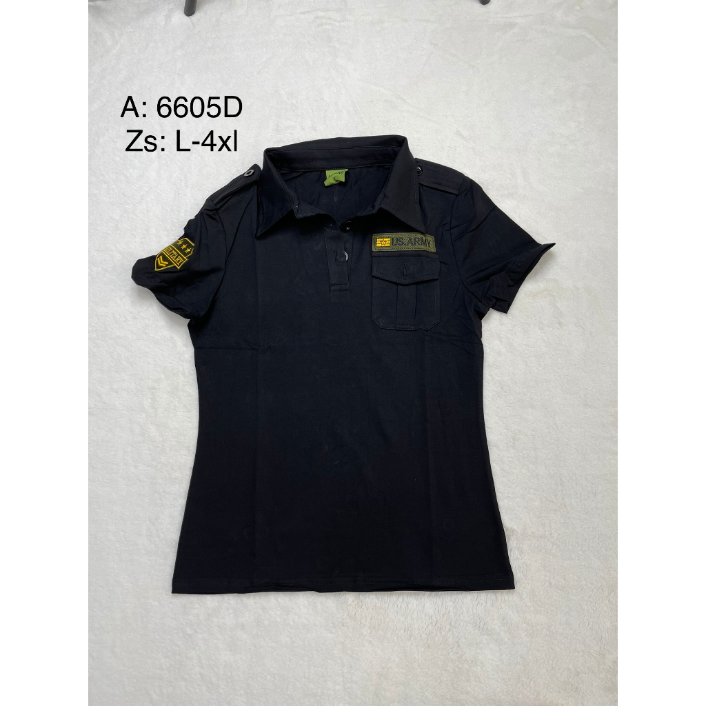 {HCM}HÀNG MỚI VỀ_Áo Thun Polo Nữ, Áo Polo Nữ Màu Đen Đậm Chất Vải Cotton_THUỶ TIÊN SHOP
