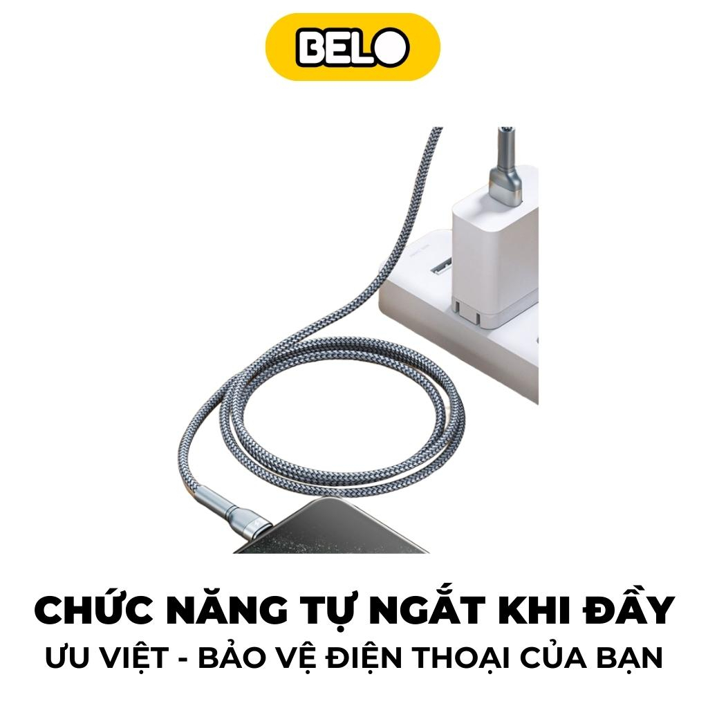 Dây sạc nhanh, cáp sạc nhanh Remax Rc-124, sạc 2.4A nhanh không nóng máy – Belo