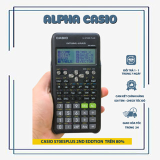 Máy tính Casio 570 ESPLUS 2ND EDDTION đã qua sử dụng (80% trở lên) | Máy tính cầm tay CASIO CŨ CHÍNH HÃNG