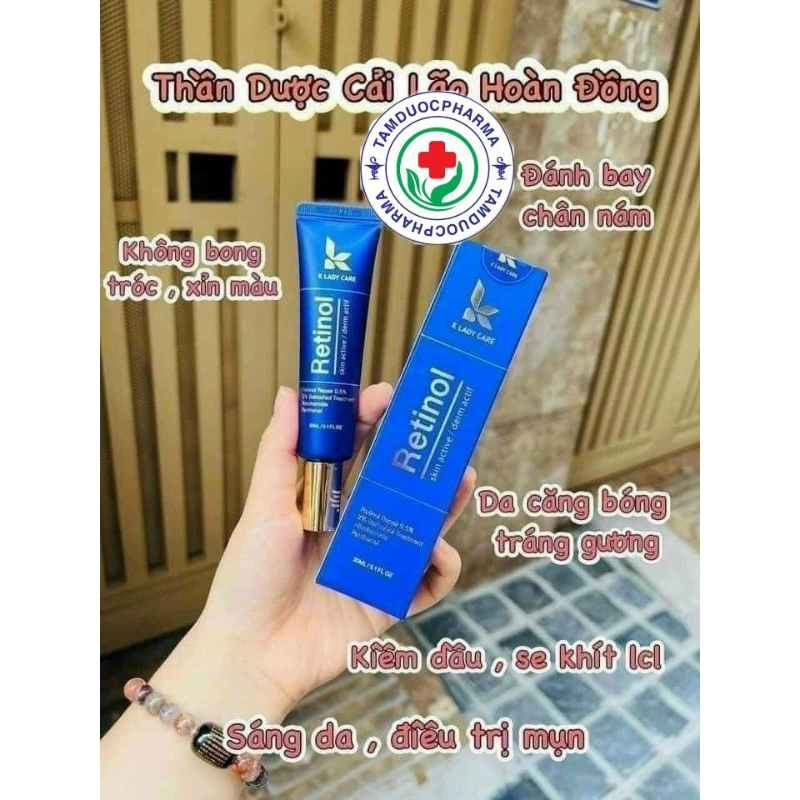 Kem Retinon kiềm dầu, che khít lỗ chân lông, sạch nám , tàn nhang, mụn