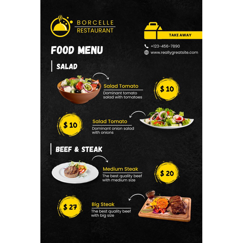 In Menu theo yêu cầu, menu fomex, menu bồi, menu ăn vặt, manu quán trà sữa, spa