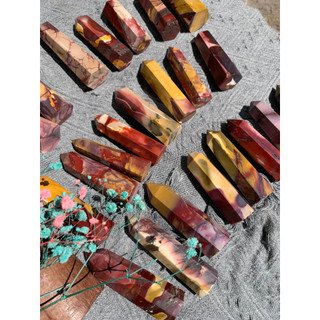 Trụ Mookaite Jasper cao 7-8cm
