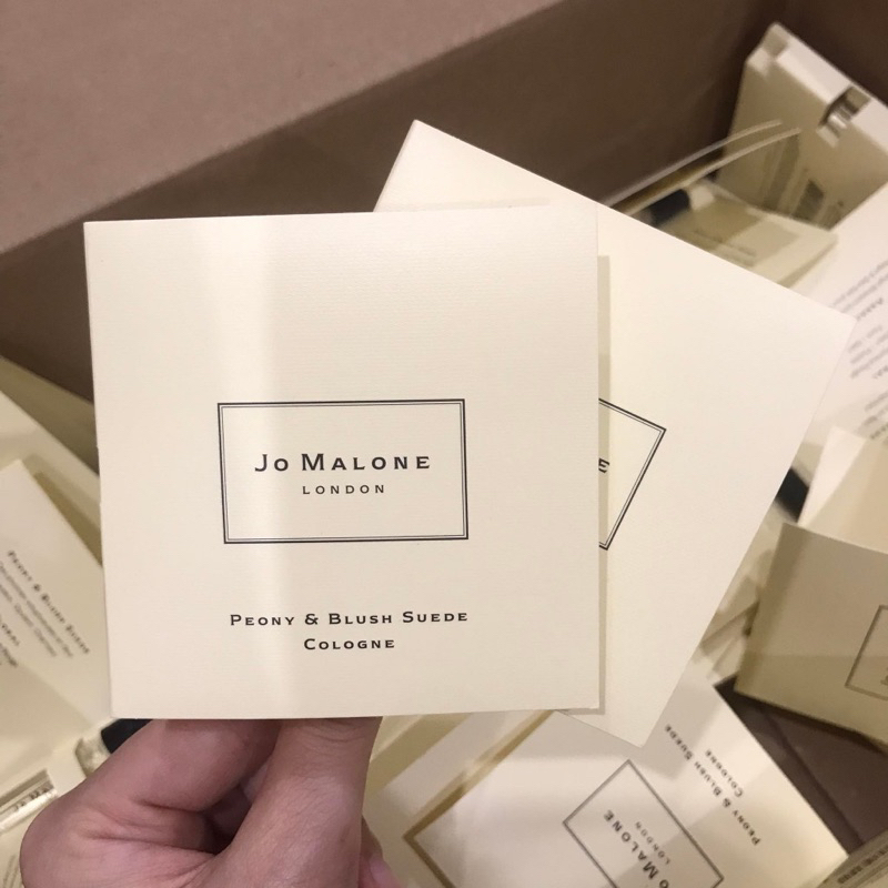 Mẫu thử Sample Vial Nước Hoa chính hãng JO MALONE Peony & Blush Suede Cologne 1.5ml