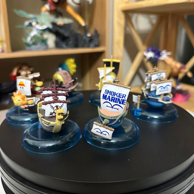 Combo 6 tàu chiến chibi mini