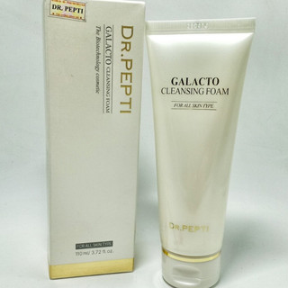 Sữa rửa mặt dr pepti galacto cleansing foam giúp da trắng hồng căng bóng tự nhiên
