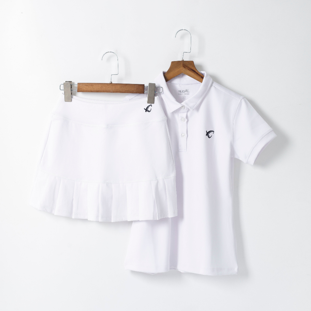 Bộ Váy Tennis / Golf / Cầu Lông Tay Ngắn Chính hãng Kiểu Váy Xếp Ly Sang Trọng