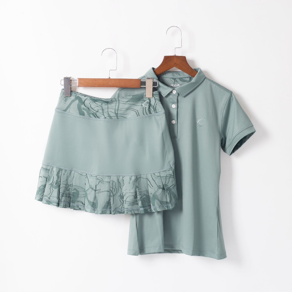 Bộ Váy Tennis / Golf / Cầu Lông Tay Ngắn Chính hãng Kiểu Váy Xếp Ly Sang Trọng