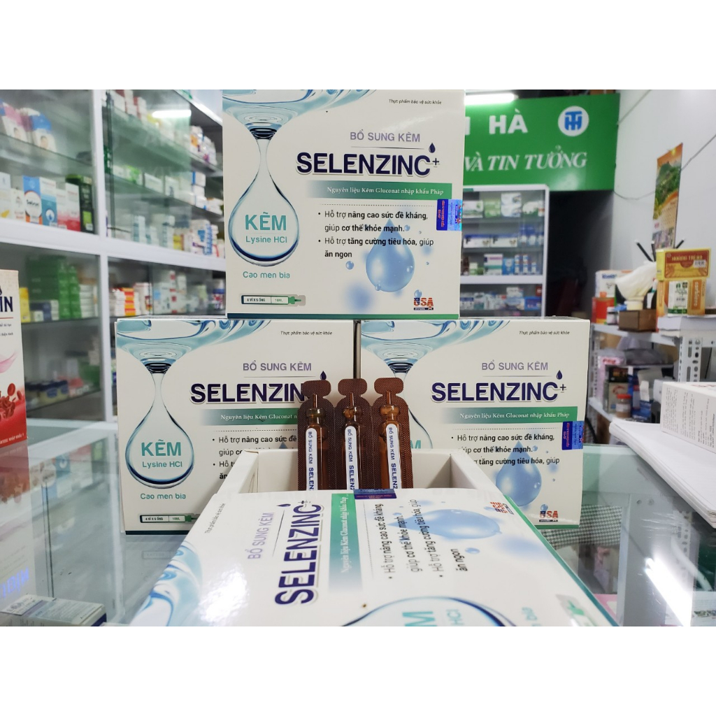 Kẽm tăng SỨC ĐỀ KHÁNG  SELENZINC bé ĂN NGON, TIÊU HÓA TỐT