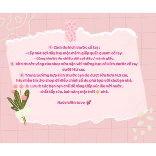 Vòng Tay Hạt Cườm Basic Handmade Cheap Moment Với Renjun (NCT Dream )