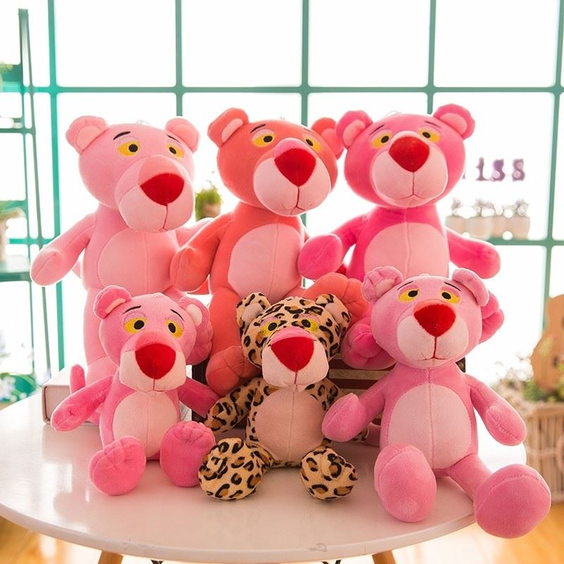 GẤU BÔNG BÁO ĐỐM, BÁO HỒNG PINK PANTHER DẠNG CHIBI DỄ THƯƠNG  HÀNG XỊN CAO CẤP