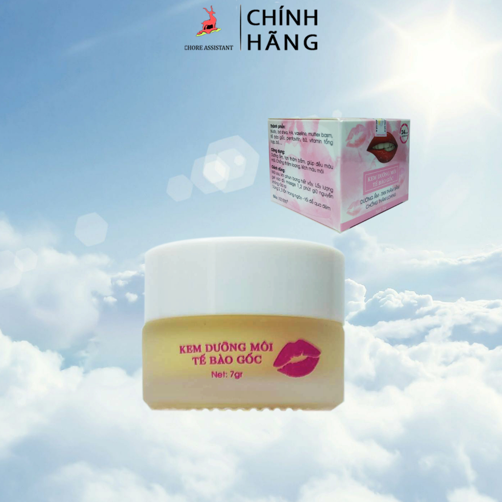 Kem dưỡng môi MH tế bào gốc_Dưỡng ẩm, tan thâm bầm, chống thâm loang 7g