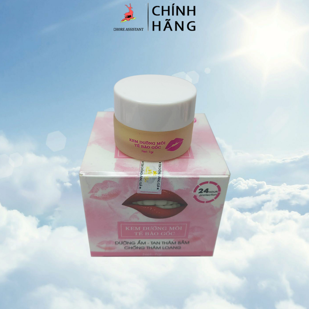Kem dưỡng môi MH tế bào gốc_Dưỡng ẩm, tan thâm bầm, chống thâm loang 7g