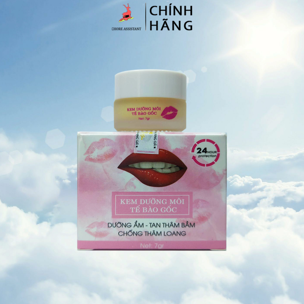Kem dưỡng môi MH tế bào gốc_Dưỡng ẩm, tan thâm bầm, chống thâm loang 7g
