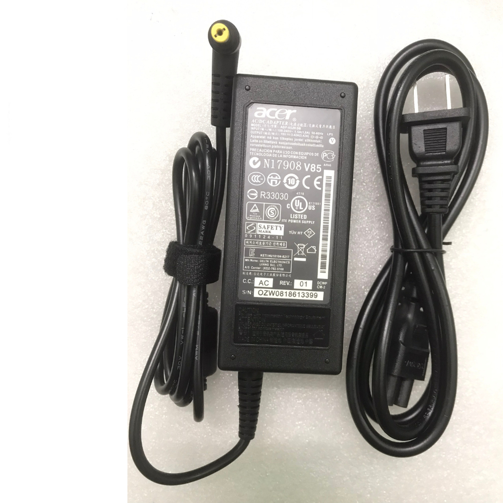 Sạc Laptop Acer 19v 2.37a / 3.42a 65W  Chân To , Chân Nhỏ ( Swift 3 5 , sạc acer aspire 3 5 7, aspire 3 a315...