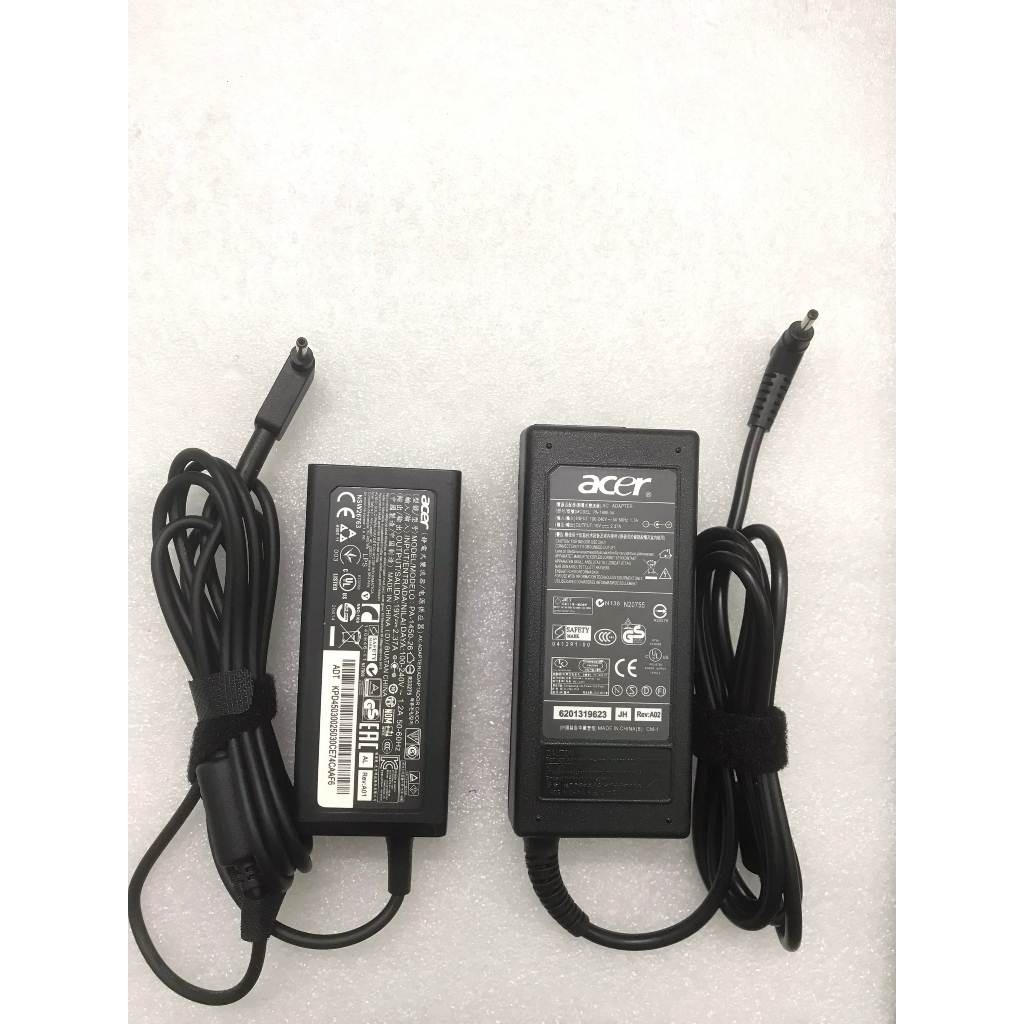 Sạc Laptop Acer 19v 2.37a / 3.42a 65W  Chân To , Chân Nhỏ ( Swift 3 5 , sạc acer aspire 3 5 7, aspire 3 a315...