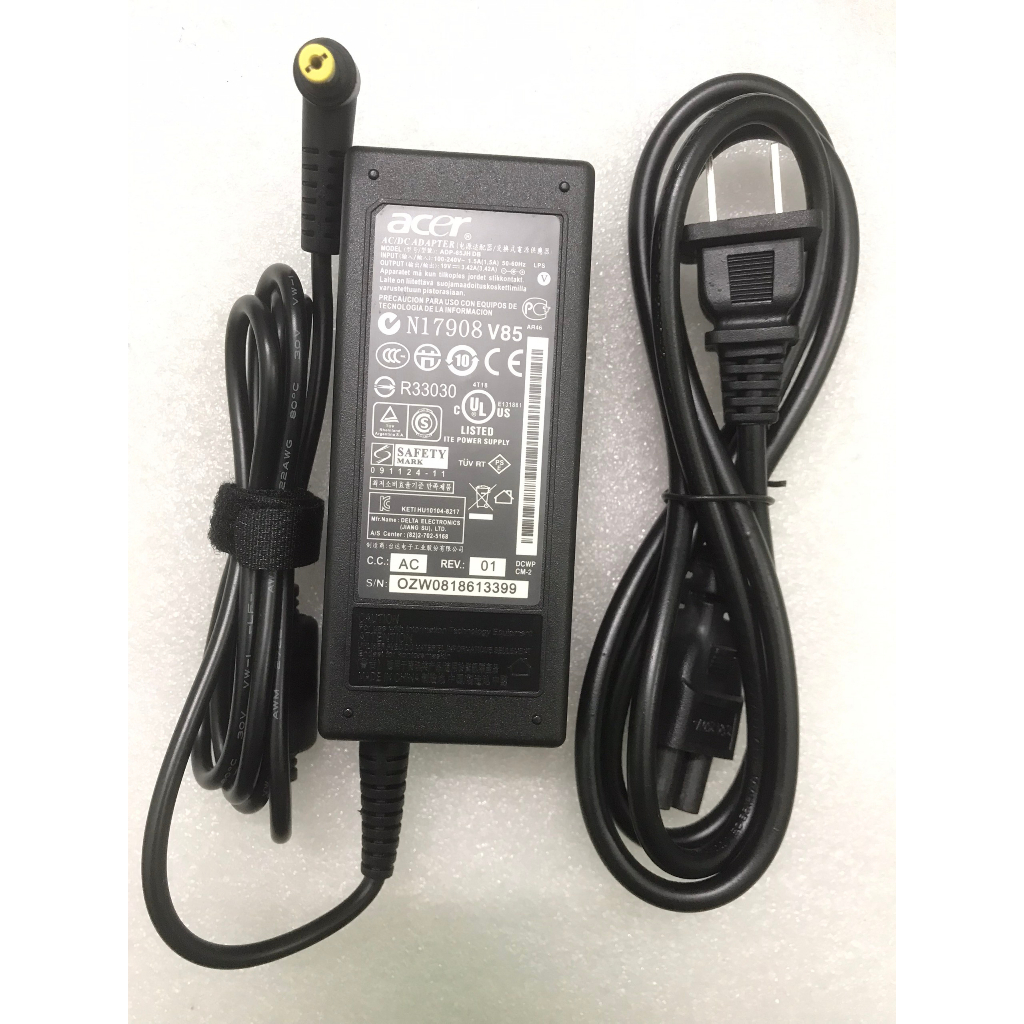 Sạc Laptop Acer 19v 2.37a / 3.42a 65W  Chân To , Chân Nhỏ ( Swift 3 5 , sạc acer aspire 3 5 7, aspire 3 a315...