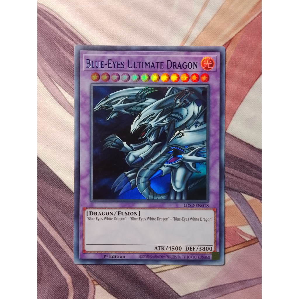 Thẻ Bài Yugioh: Blue-Eyes Ultimate Dragon LDS2-EN018