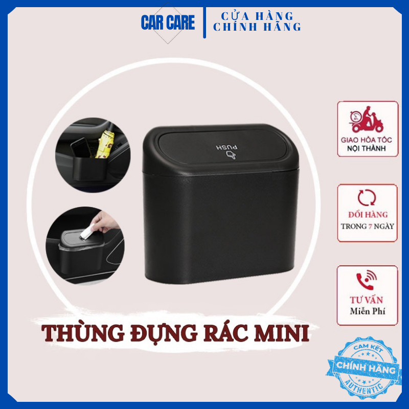 KHUYẾN MẠI - Thùng rác ô tô mini gắn cửa tiện lợi