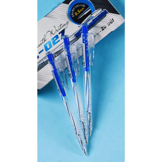Thiên long -tl027 bút bi mực xanh, đen, đỏ và tím 0.5mm & ruột bi thay thế bpr06.