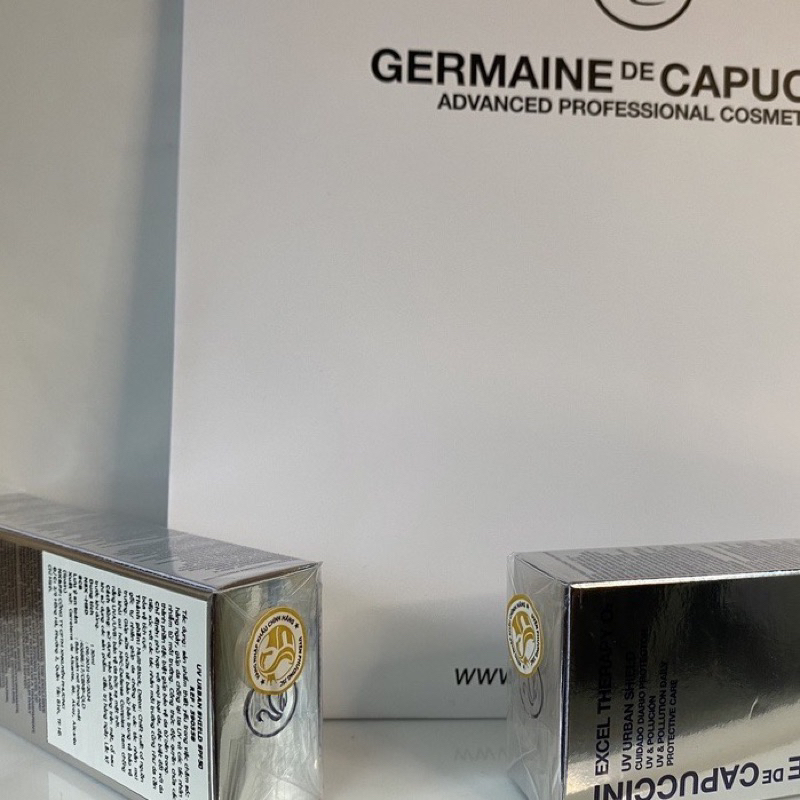 Germaine UV Shield Urban - Nhũ tương chống nắng oxy tinh khiết, bảo vệ toàn diện dành cho mọi loại da