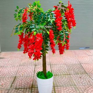 Chậu cây Bồ Công Anh giả 1m40cm