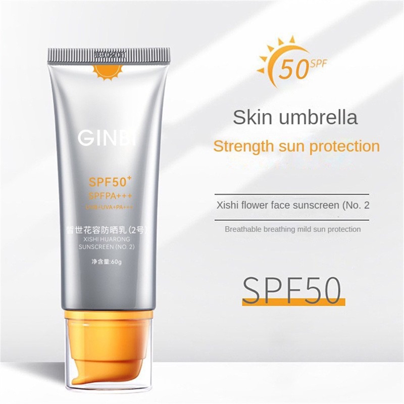 Kem Chống nắng GINBI SPF50 Nâng Tone vượt Trội