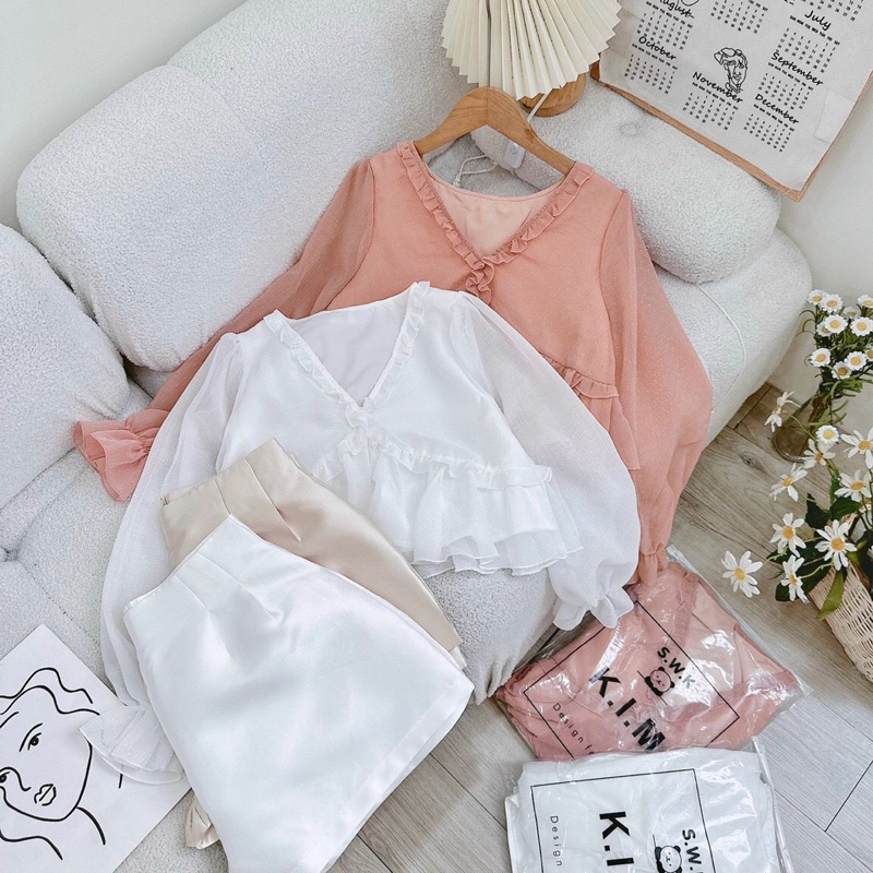 Set gấm ô xoắn ngực