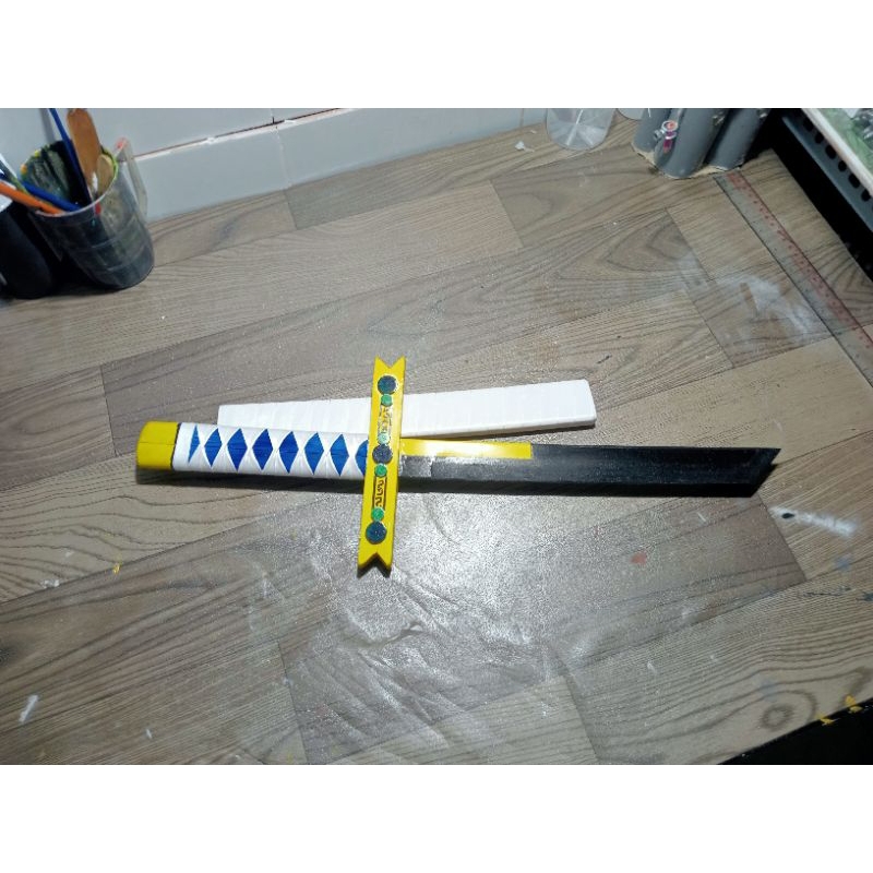 Mô hình thanh Yoru như phiên bản Tanto dài 50cm