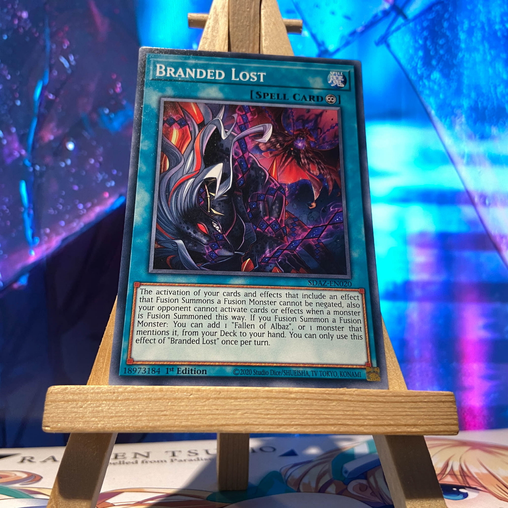 [ Bài Yugioh Chính Hãng ] Branded Lost - SDAZ-EN020 - Common 1st Edition
