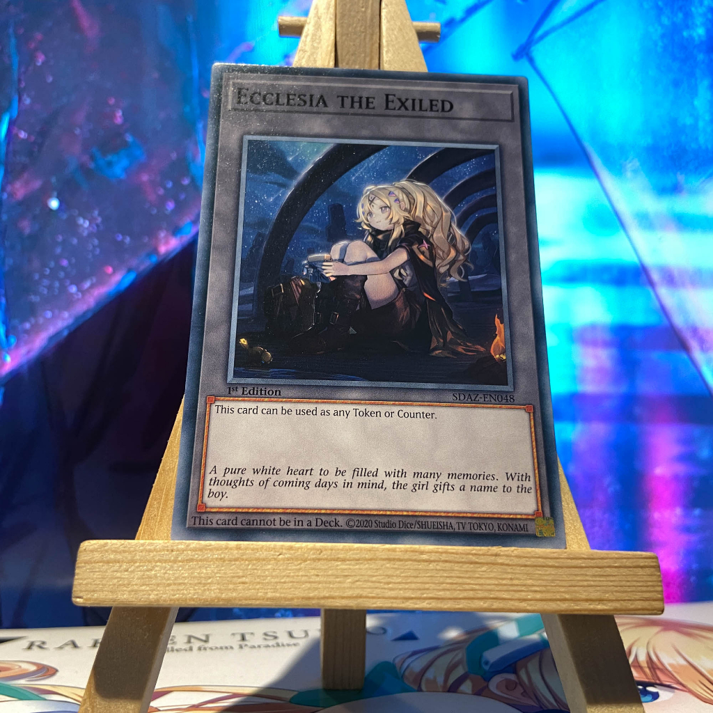 [ Bài Yugioh Chính Hãng ] Ecclesia the Exiled - SDAZ-EN048 - Common 1st Edition