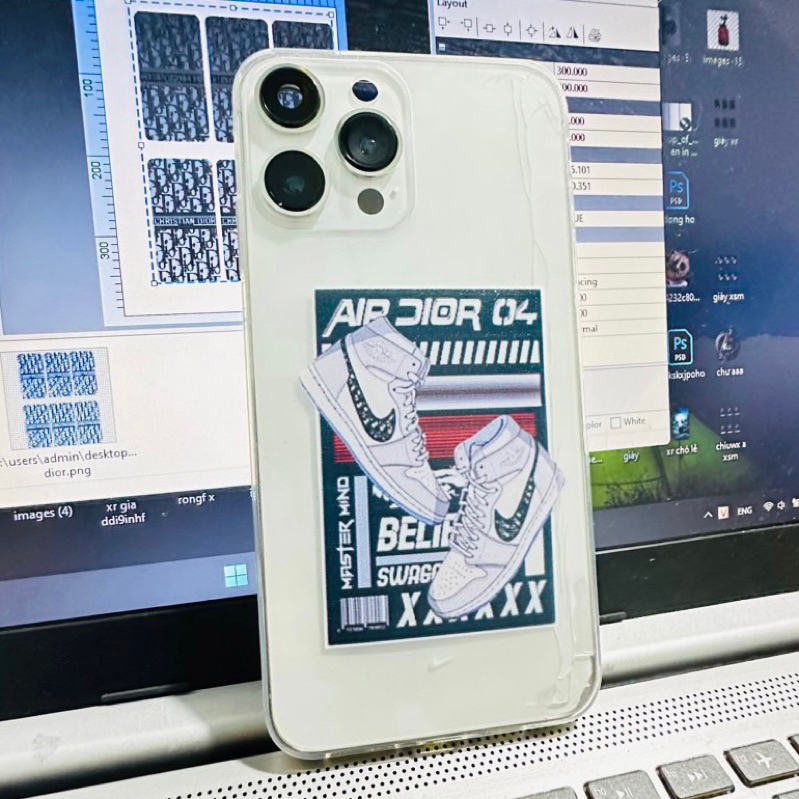 Ốp Lưng X,XS Đã Độ Vỏ 13Pro-14Pro BẢN CAM TO, Độ Rộng Khung Cam 3,7cm