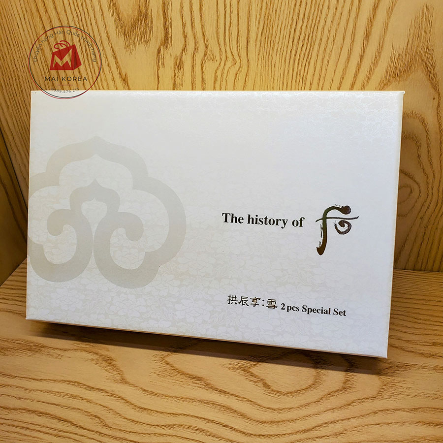 Set dưỡng da Whoo trắng dưỡng trắng da mờ thâm sạm nám tàn nhang 7 món sp