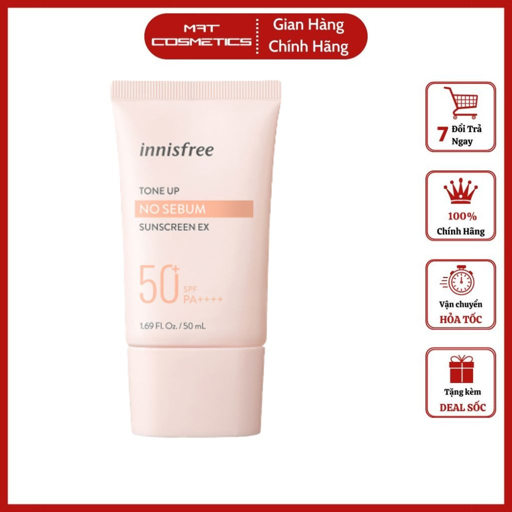 Kem chống nắng innisfree Intensive Triple Care Sunscreen SPF50+ 50ml