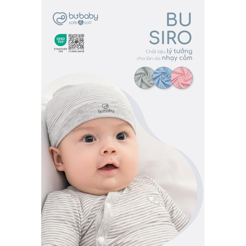 Bu Baby - Bộ dài tay cài chéo Joyful - BU Siro BSR110800