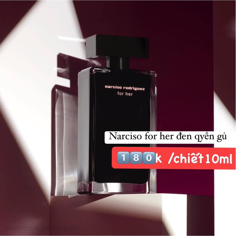 Nước hoa Nar đen for her 10ml