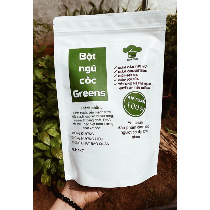 bột giảm cân oganic Greens