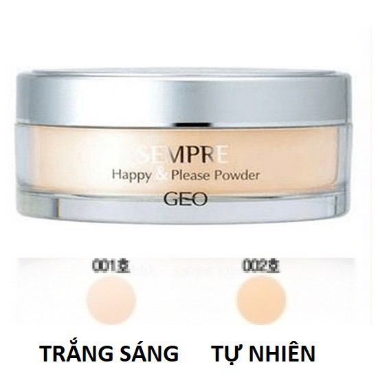 Phấn phủ bột GEO Sempre Happy & Please Powder