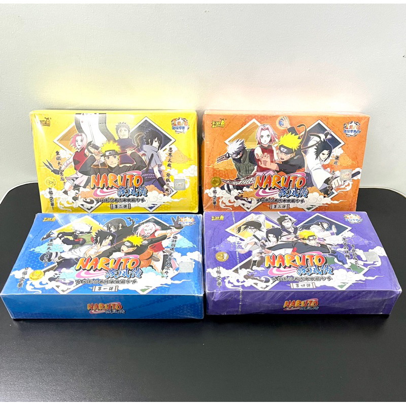 Hộp thẻ nhân phẩm Naruto Kayou full box