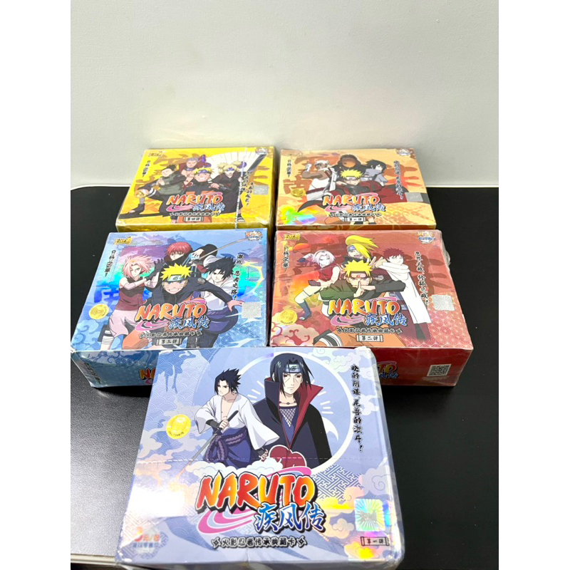 Hộp thẻ nhân phẩm Naruto Kayou full box