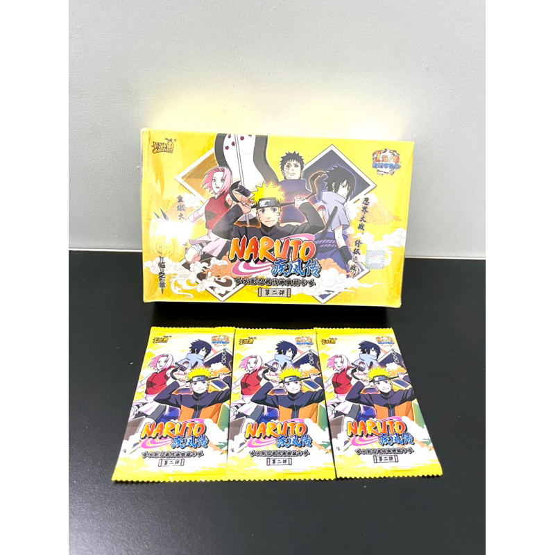 Hộp thẻ nhân phẩm Naruto Kayou full box