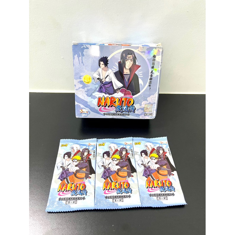 Hộp thẻ nhân phẩm Naruto Kayou full box