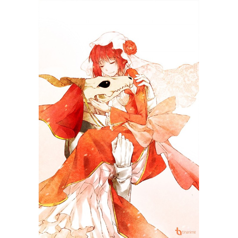 Bộ 20 sticker chống thấm nước anime cô dâu của pháp sư giá rẻ