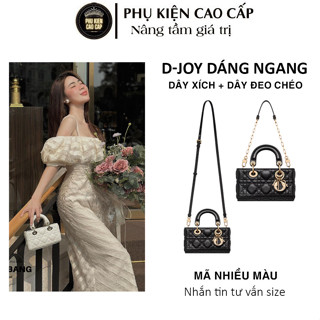 [TÚI MINI SIÊU HOT] Túi xách D-joy lady size micro và size mini vừa điện thoại, nhiều màu đi kèm 2 dây siêu xinh