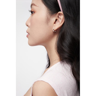 Bông tai khuyên tai tròn Bạc 925 - Irene earrings